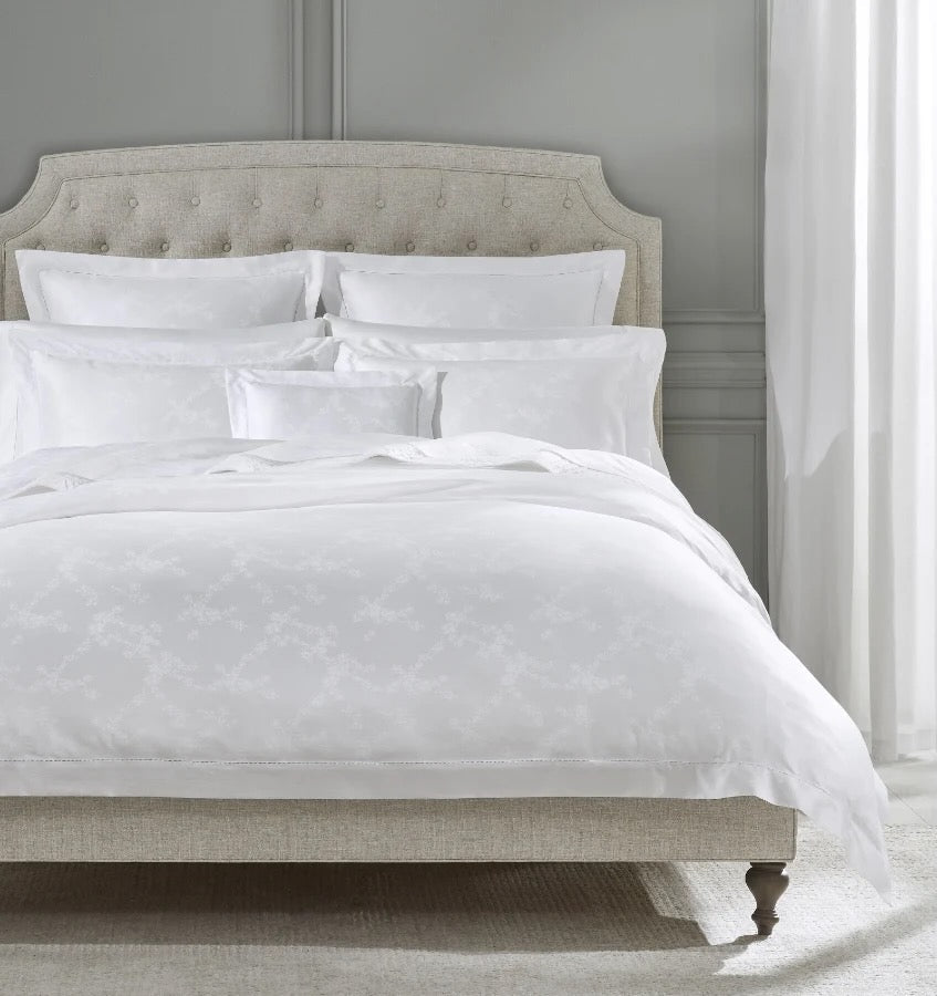 Giza 45 Natura White Bedding by Sferra