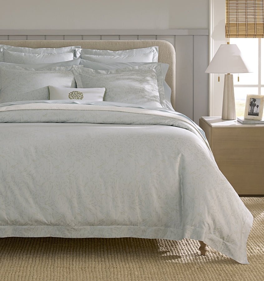 Selini Bedding in Silver Sage by Sferra