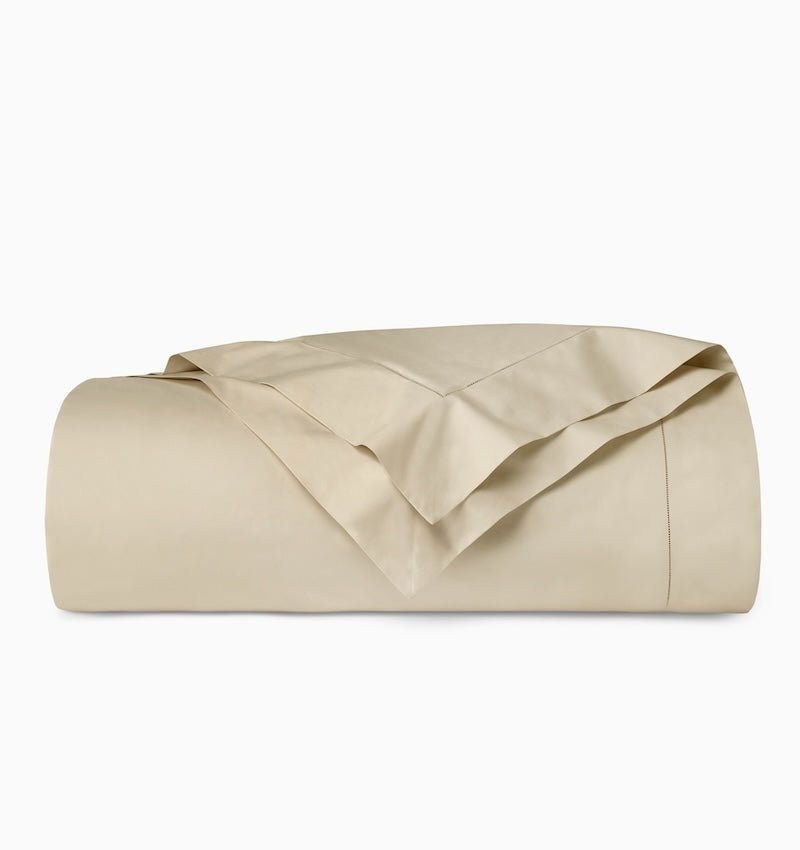 Celeste Sand Percale Bedding by Sferra