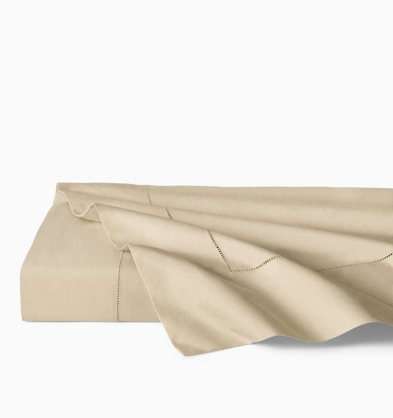 Celeste Sand Percale Bedding by Sferra