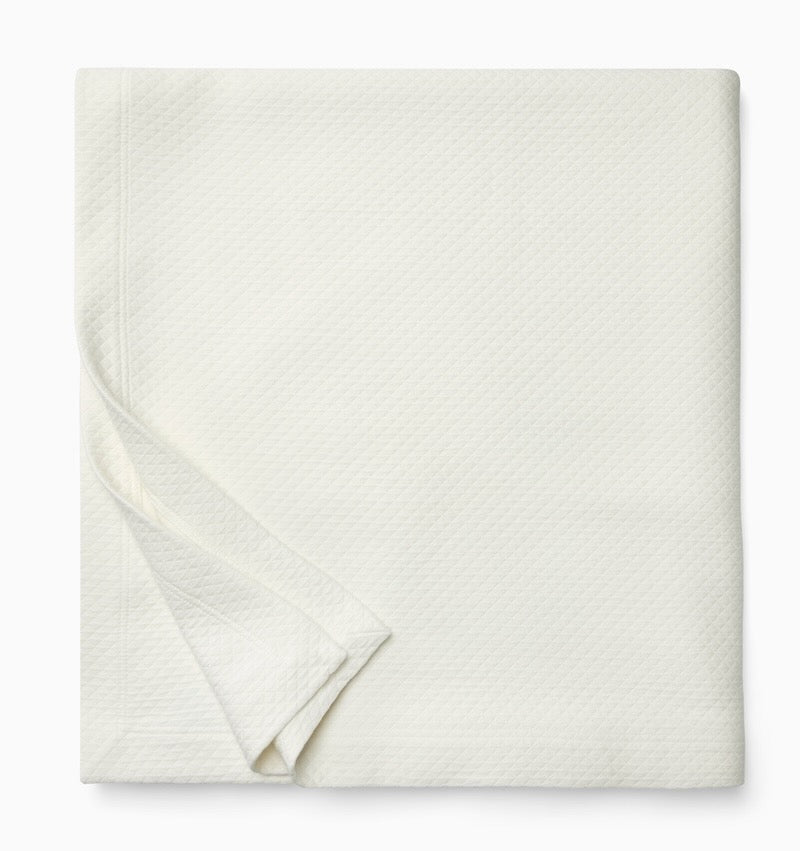 Rombo Oyster Coverlets by Sferra