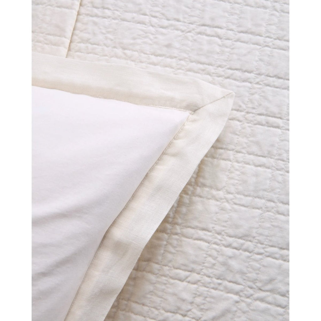 Owen Cream Quilted Coverlets by Pom Pom at Home