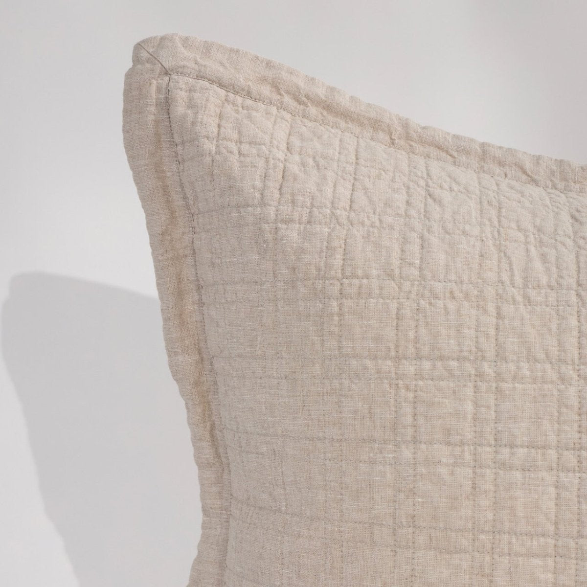 Owen Flax Quilted Coverlets by Pom Pom at Home