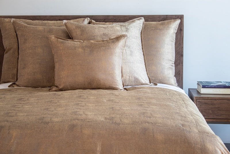 Stardust Golden Box Pillows by Ann Gish