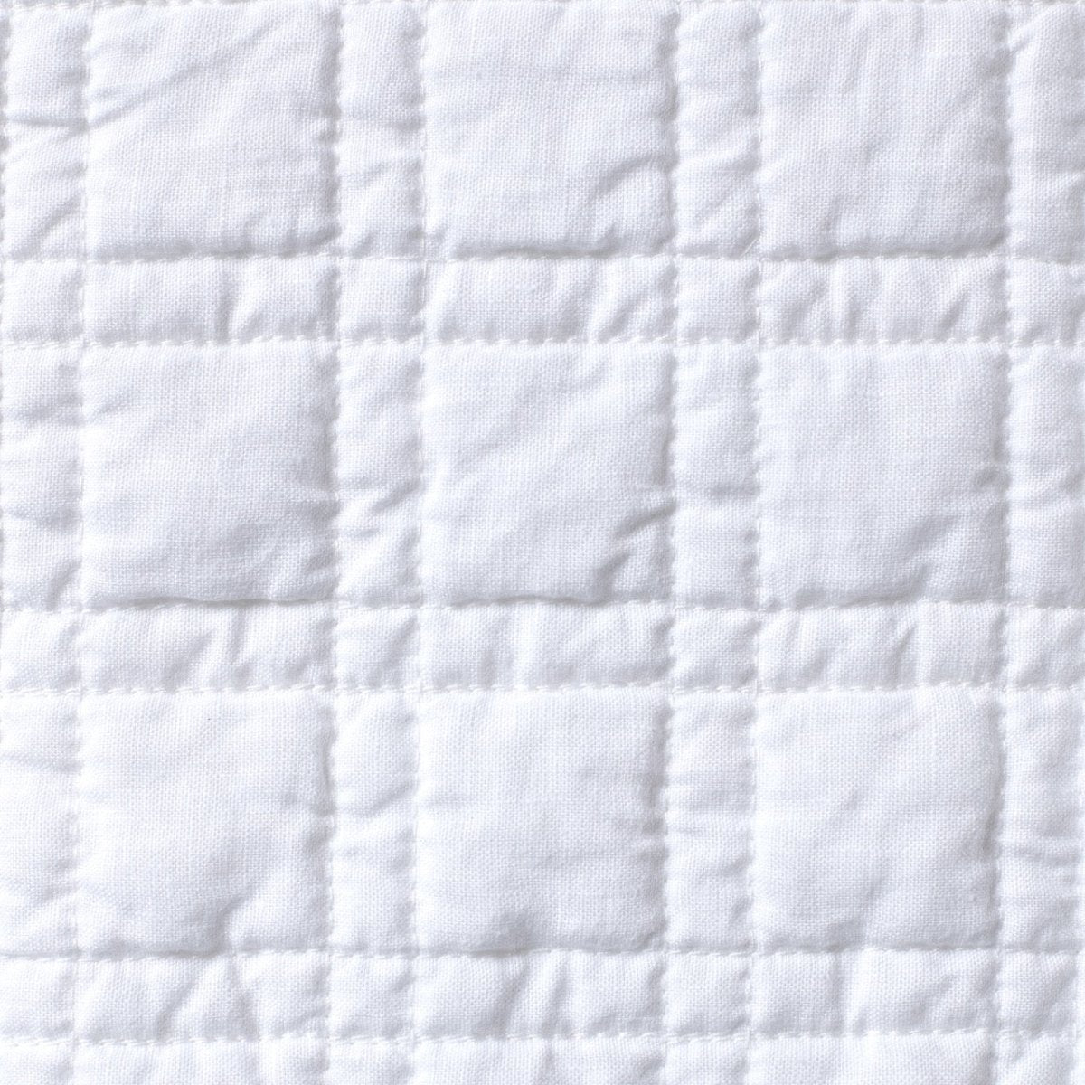 Owen White Quilted Coverlets by Pom Pom at Home