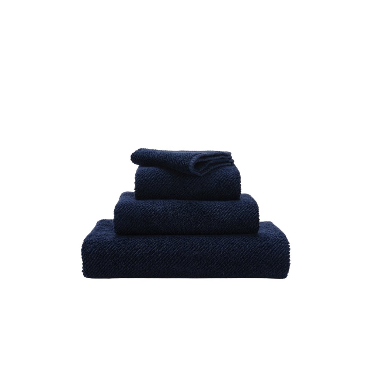 Abyss Twill Guest Towel 12x20 Navy 314