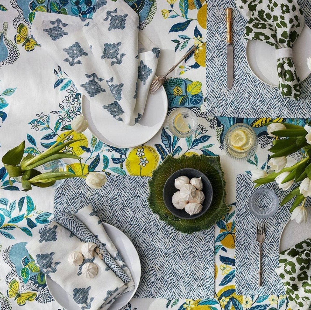 Rubia Table Linens by Matouk | Schumacher