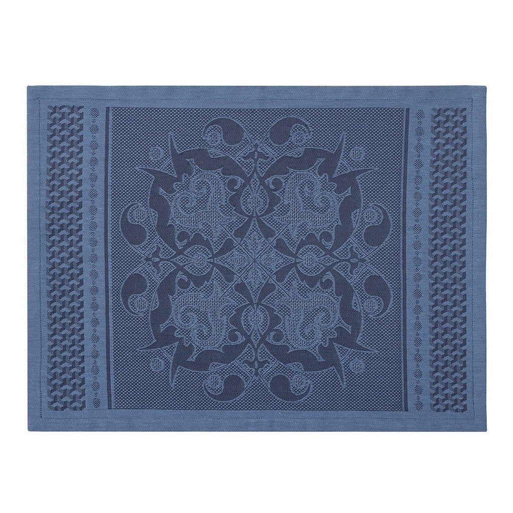 Palais Venitien Blue 20" x 14" Placemat by Le Jacquard Français