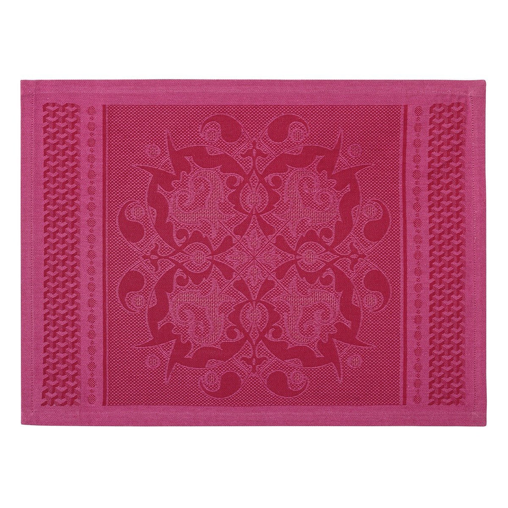 Palais Venitien Pink 20" x 14" Placemat by Le Jacquard Français