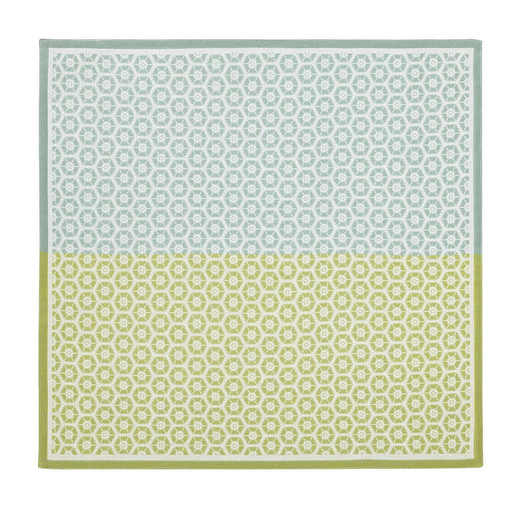 Wagara Green 20" x 20" Napkin by Le Jacquard Français