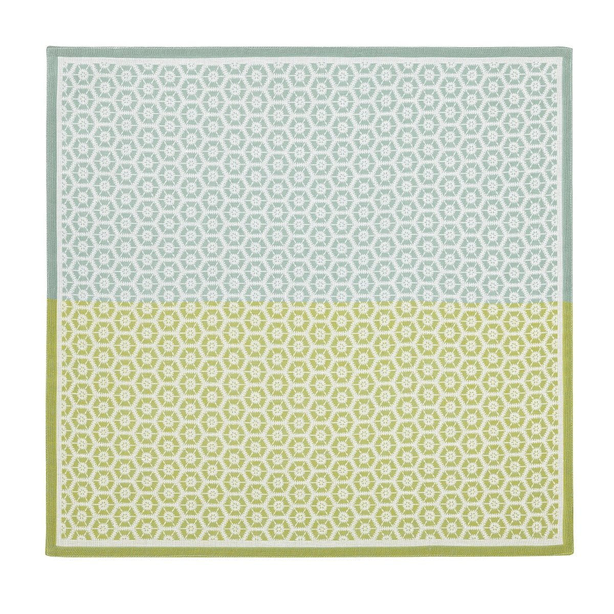 Wagara Green 20" x 20" Napkin by Le Jacquard Français