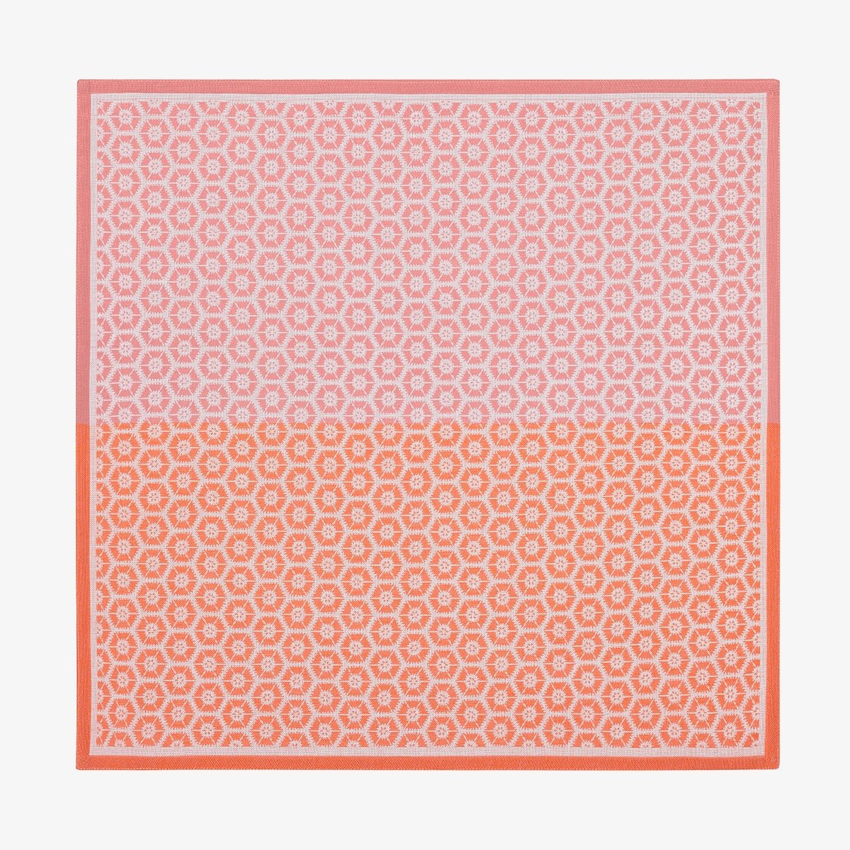 Wagara Pink 20" x 20" Napkin by Le Jacquard Français