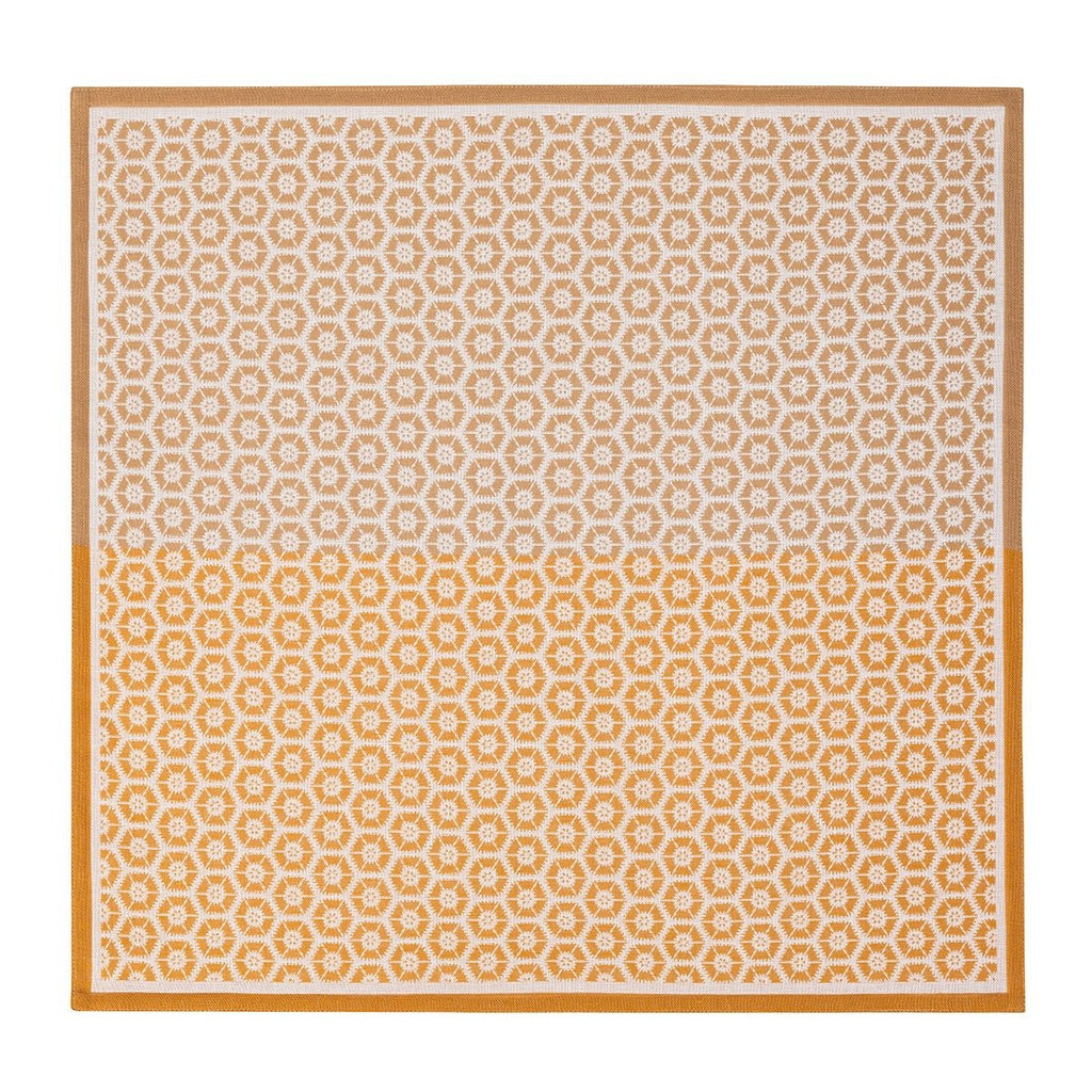 Wagara Beige 20" x 20" Napkin by Le Jacquard Français