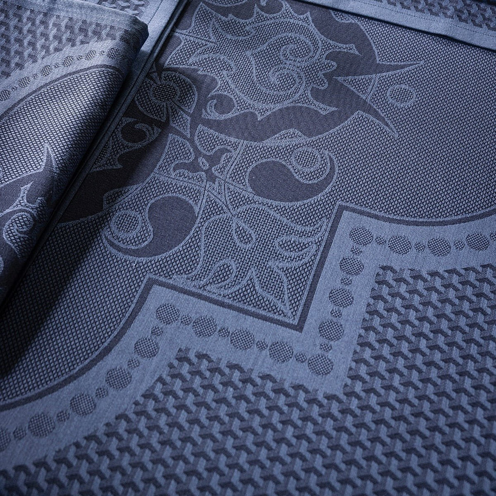 Palais Venitien Blue 20" x 59" Runner by Le Jacquard Français