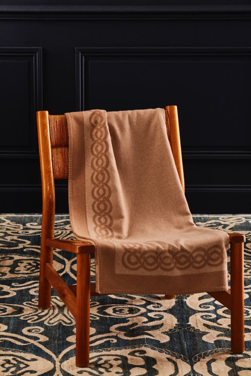 Joyau Cashmere Throws by Yves Delorme Couture
