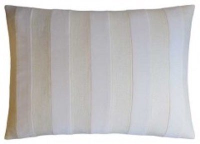 Parker Stripe Ivory Throw Pillow Ryan Studio