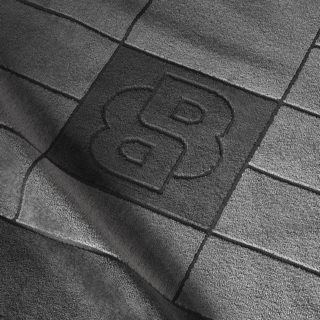 Hugo Boss Double B Charcoal Towels by Yves Delorme