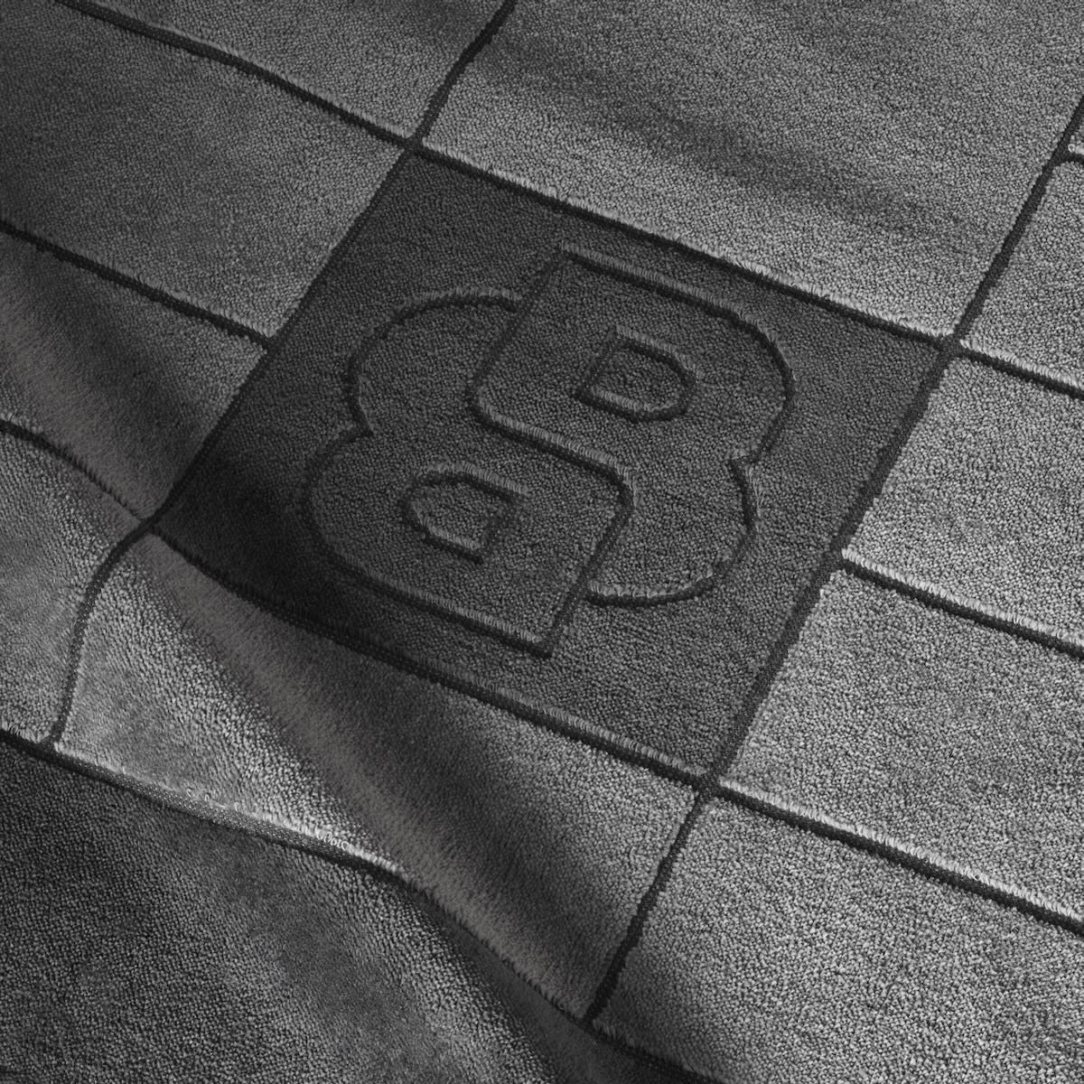 Hugo Boss Double B Charcoal Towels by Yves Delorme