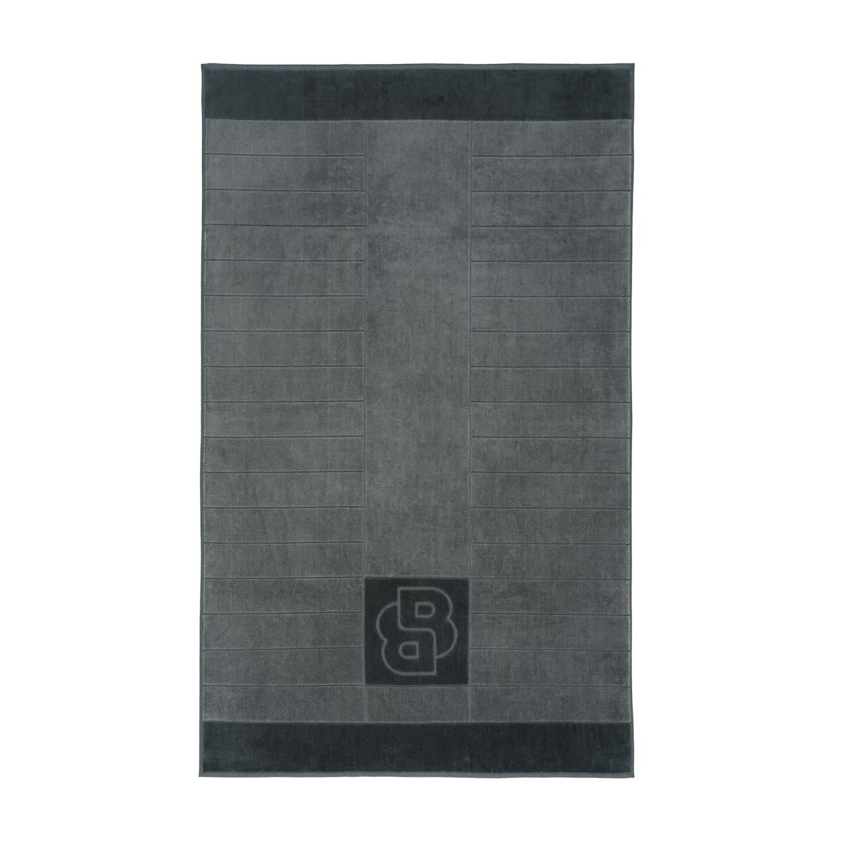 Hugo Boss Double B Charcoal Towels by Yves Delorme
