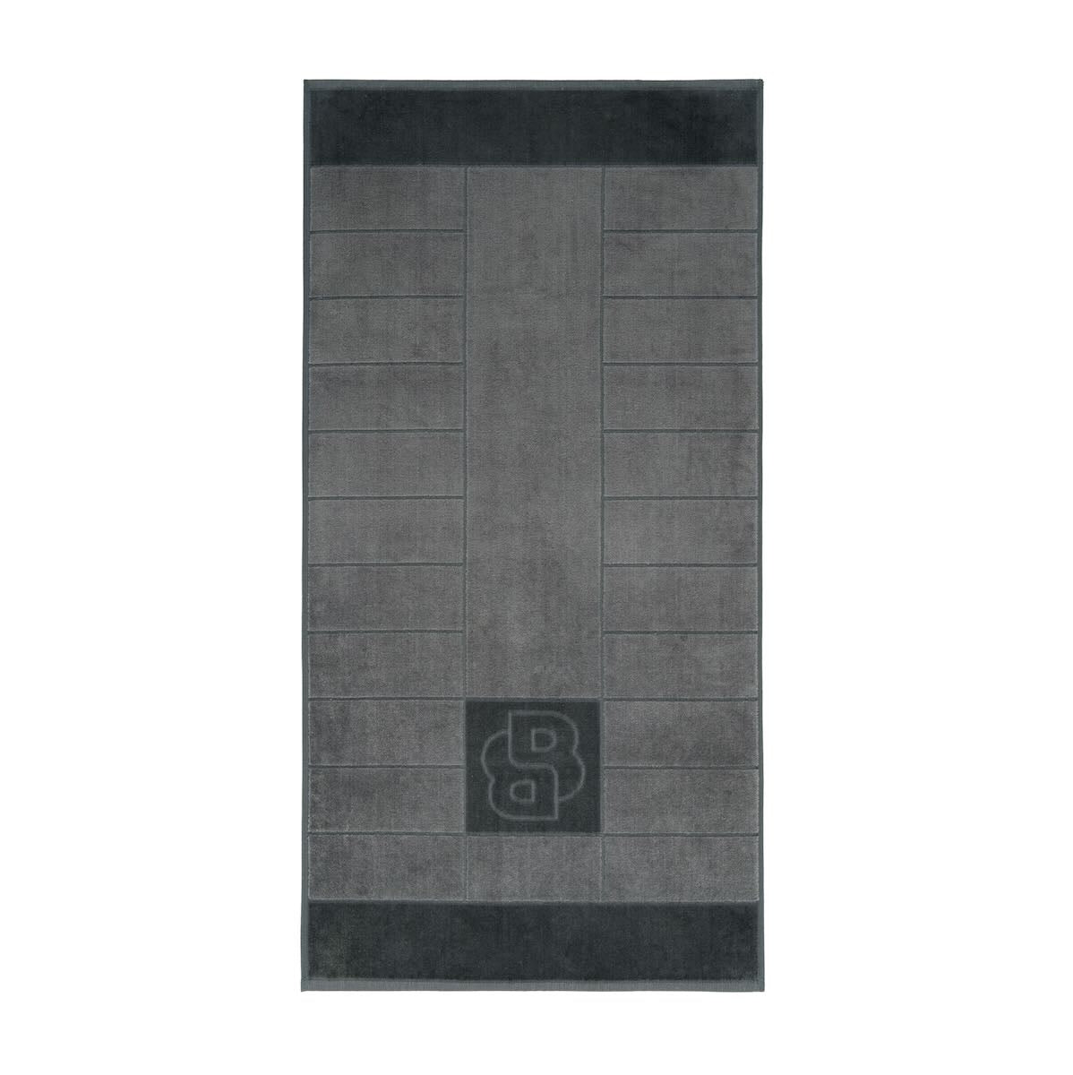Hugo Boss Double B Charcoal Towels by Yves Delorme