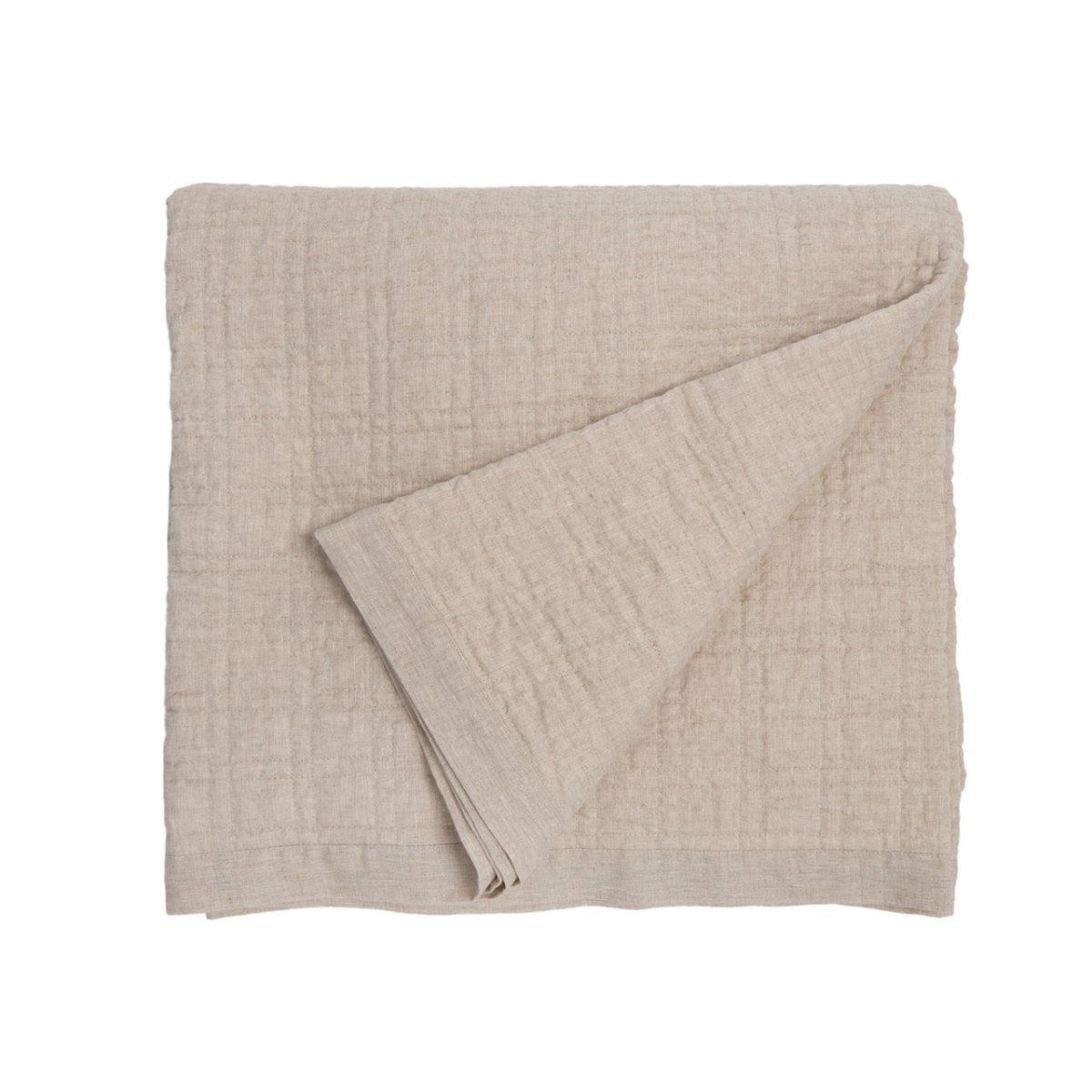 Owen Flax Quilted Coverlets by Pom Pom at Home