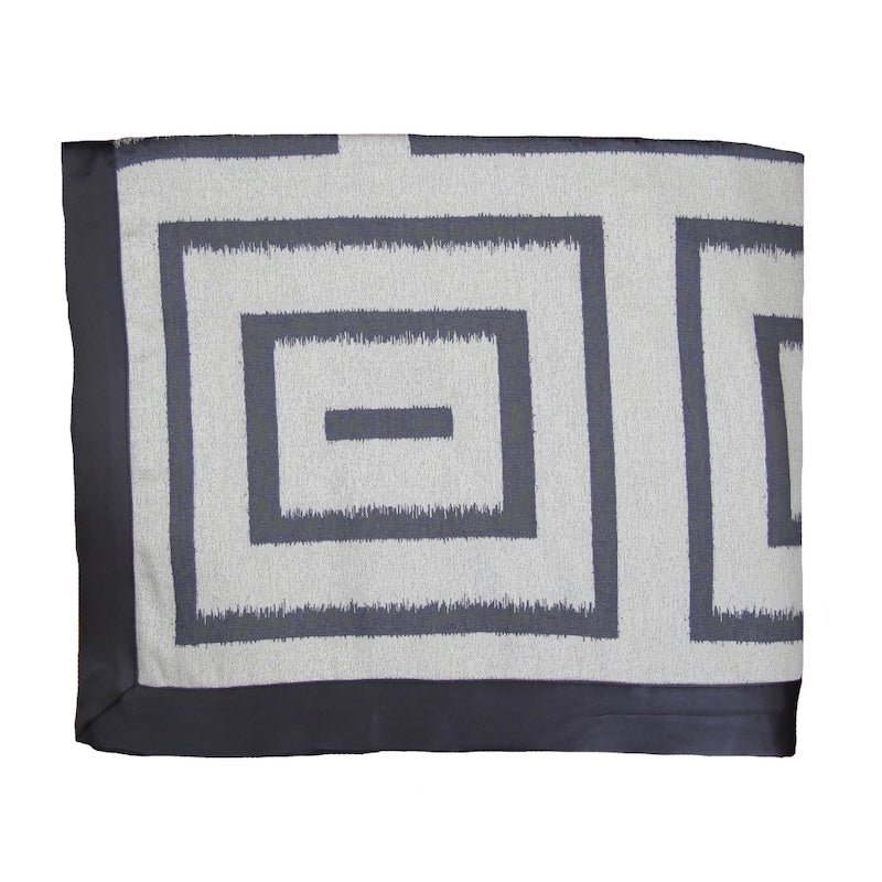 Unmazed Charcoal and Pumice Pillow by Ann Gish