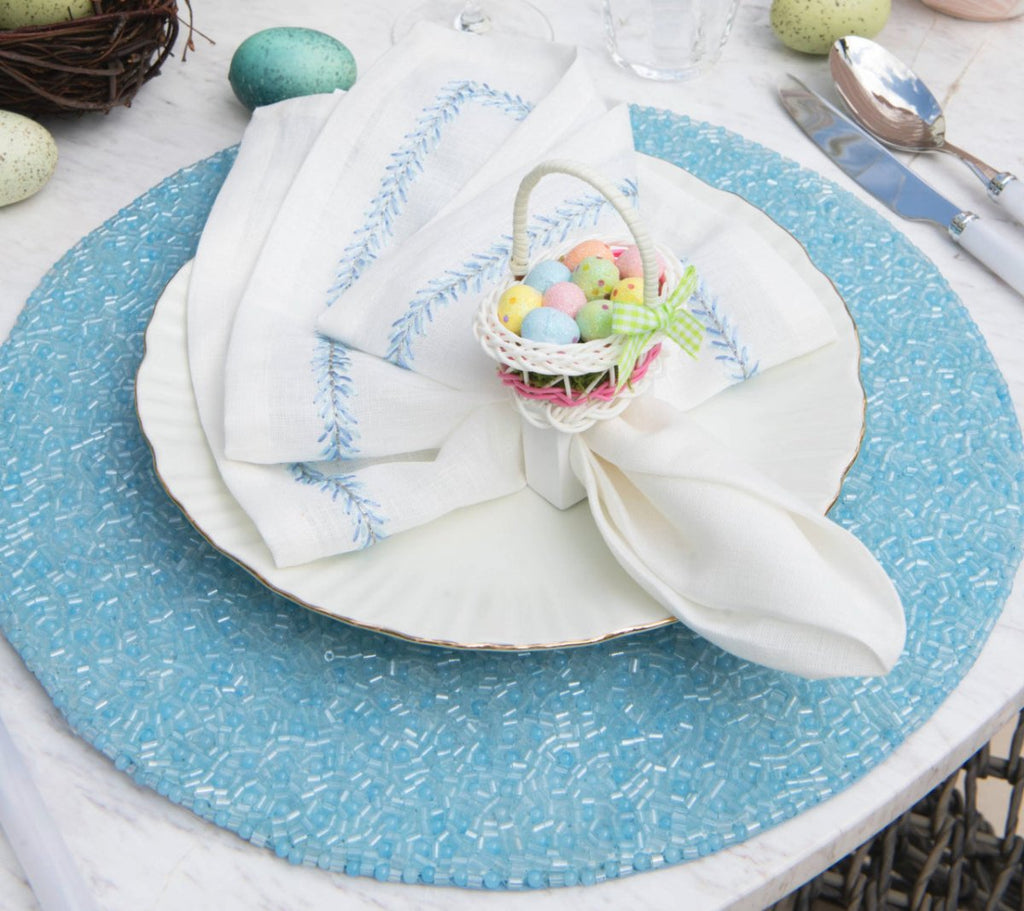 Egg-Cellent Napkin Rings Set of 4 by Kim Seybert