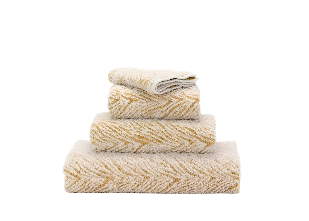 Vasco Bath Towel 28X54 Gold 840 by Abyss