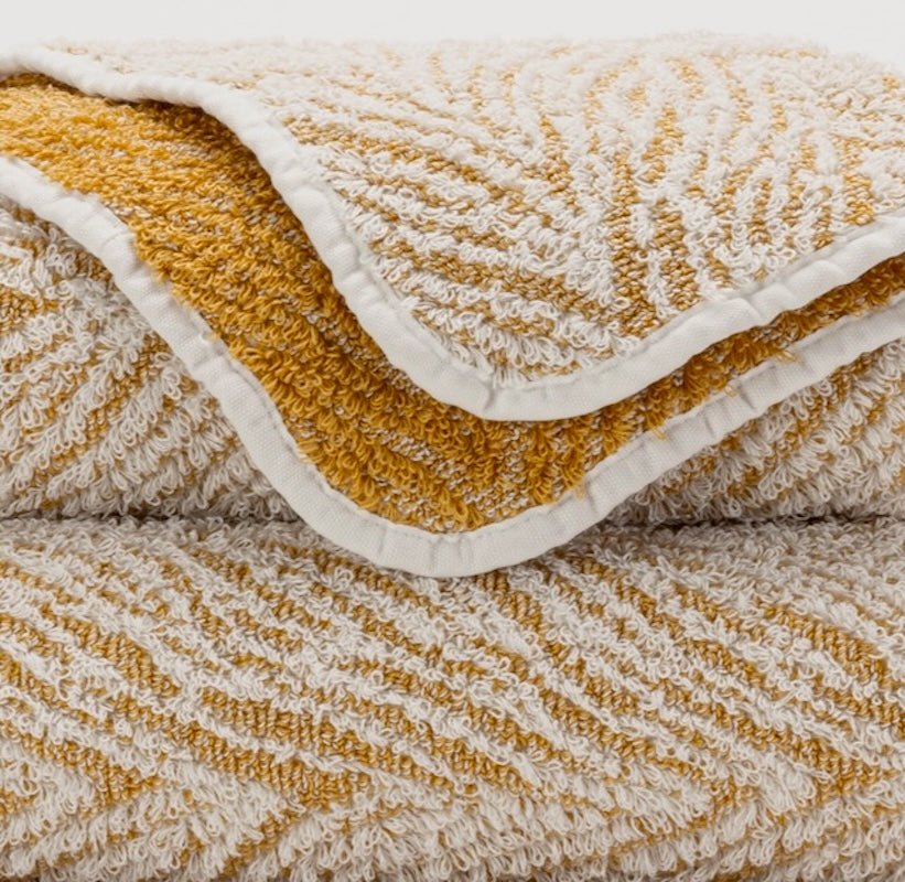 Vasco Hand Towel 17X30 Gold 840 by Abyss