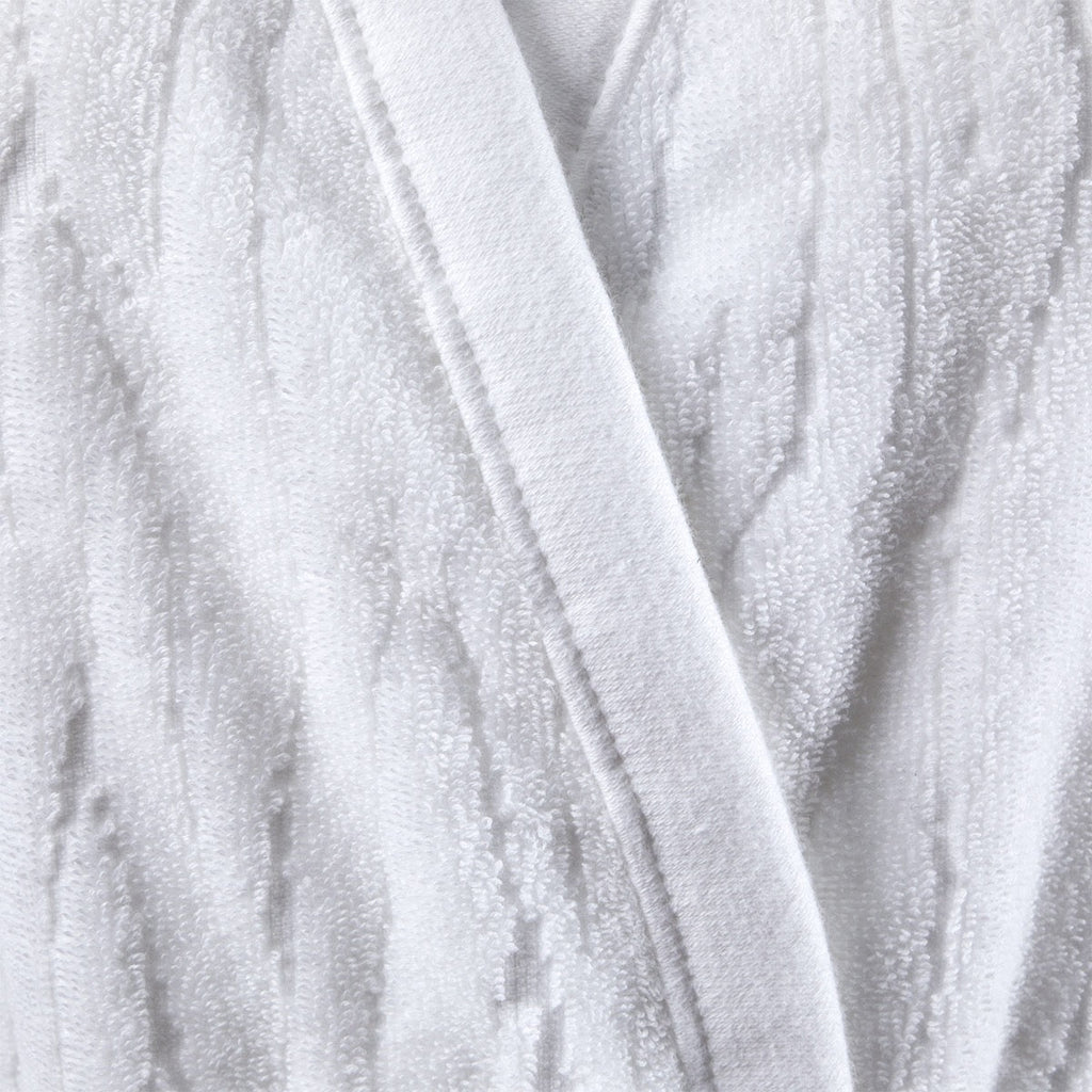 Luciole Organic Cotton Women's Bath Robe in Kimono Style by Yves Delorme