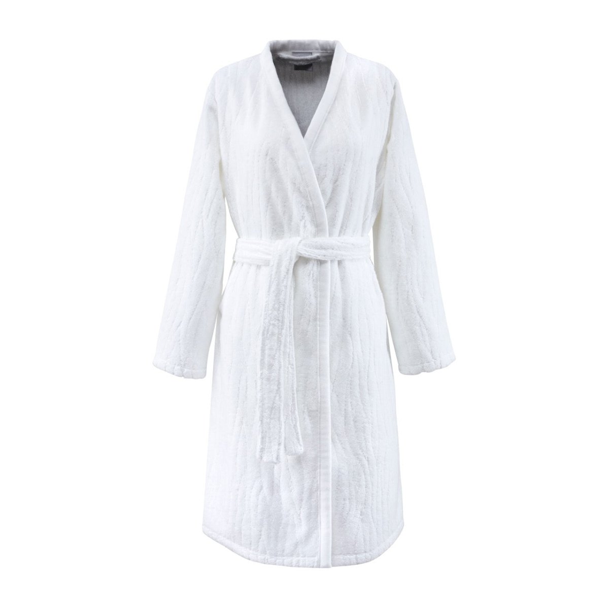 Luciole Organic Cotton Women's Bath Robe in Kimono Style by Yves Delorme