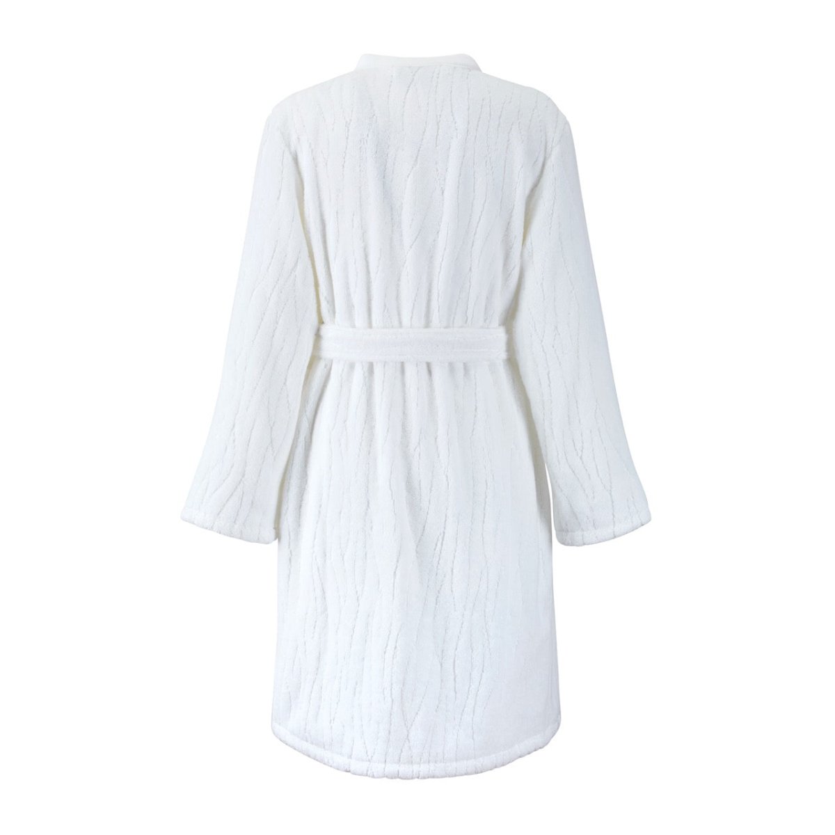 Luciole Organic Cotton Women's Bath Robe in Kimono Style by Yves Delorme
