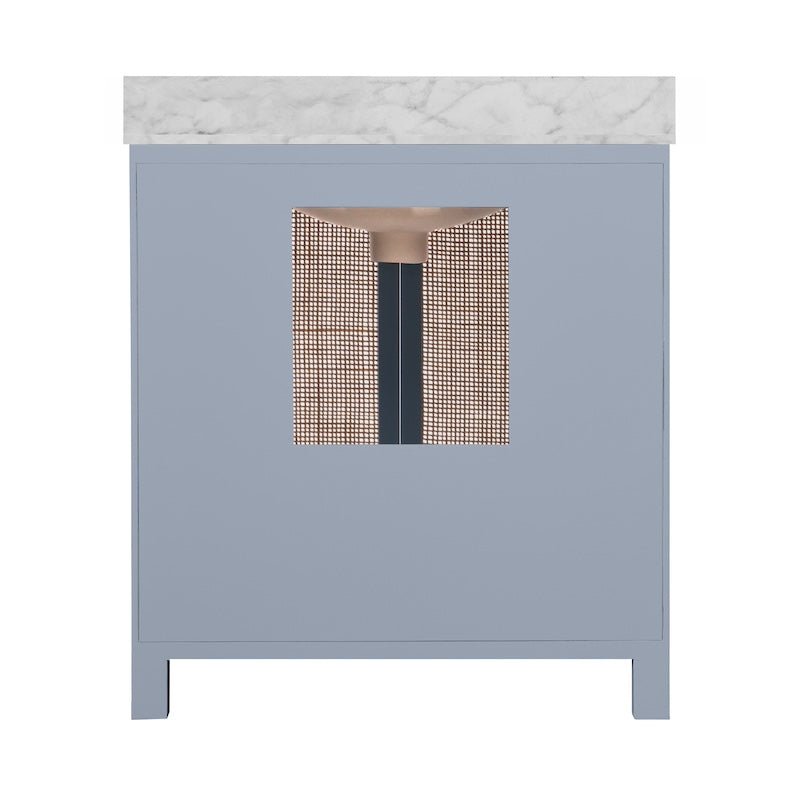 Boyd Light Blue Bath Vanity by Worlds Away