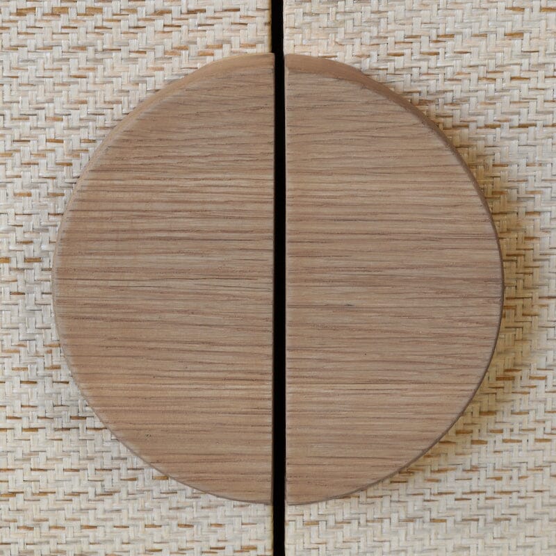 Colt Natural 4-Door Buffet Table by Worlds Away