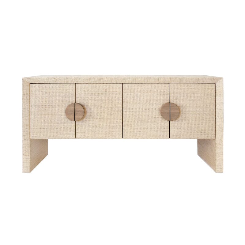 Colt Natural 4-Door Buffet Table by Worlds Away