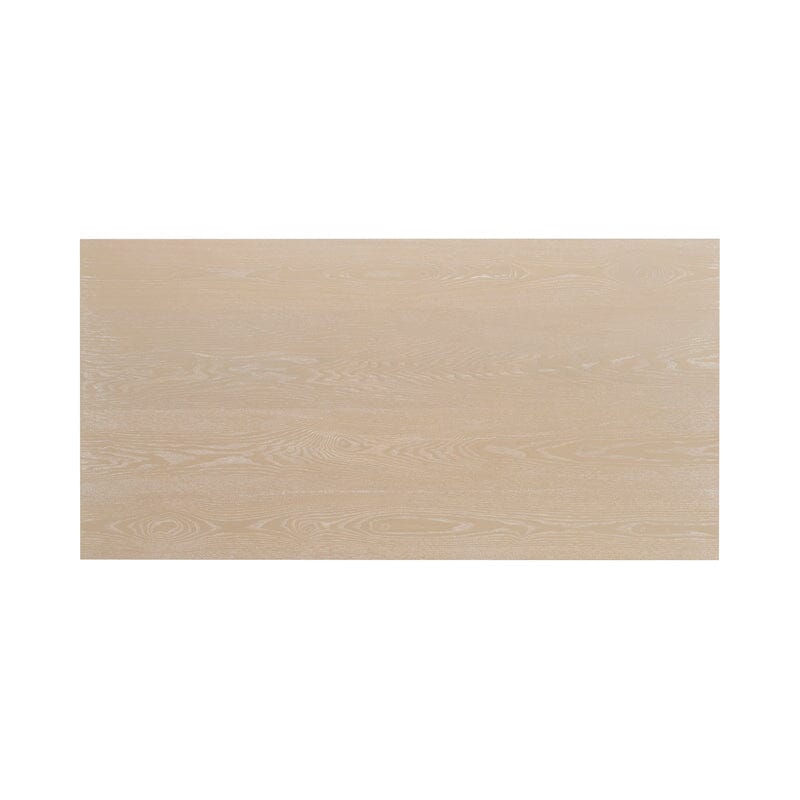 Kenneth Cerused Oak Coffee Table by Worlds Away