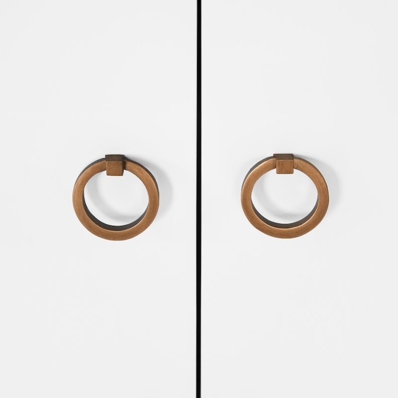 Kealey White Bath Vanity by Worlds Away