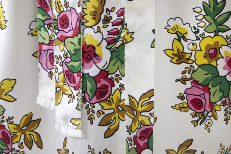 Kenzo Paris K POPFLOWER Kimono Bathrobe