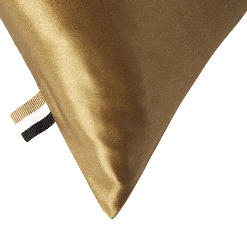 Silk Pillowcase in Camel by Hugo Boss Home