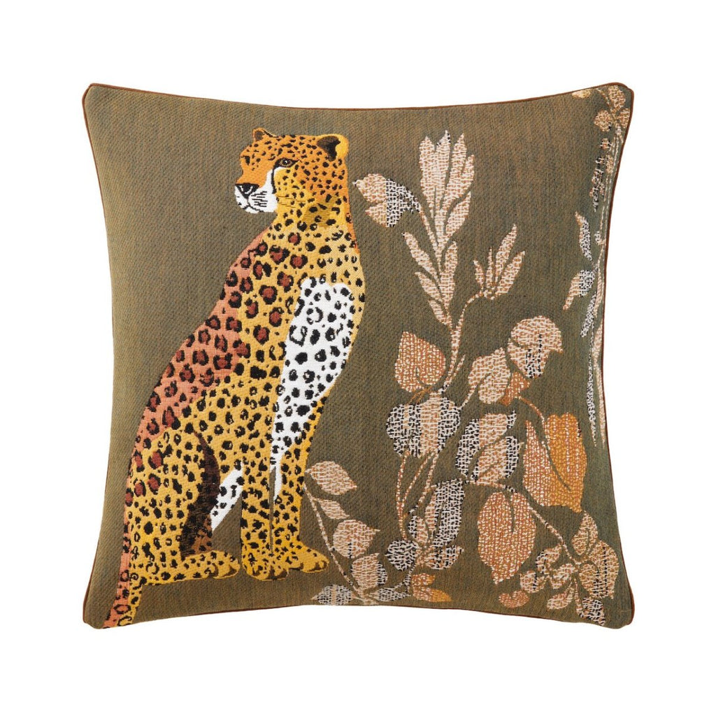 Yves Delorme Ophelia Kaki Decorative Pillow