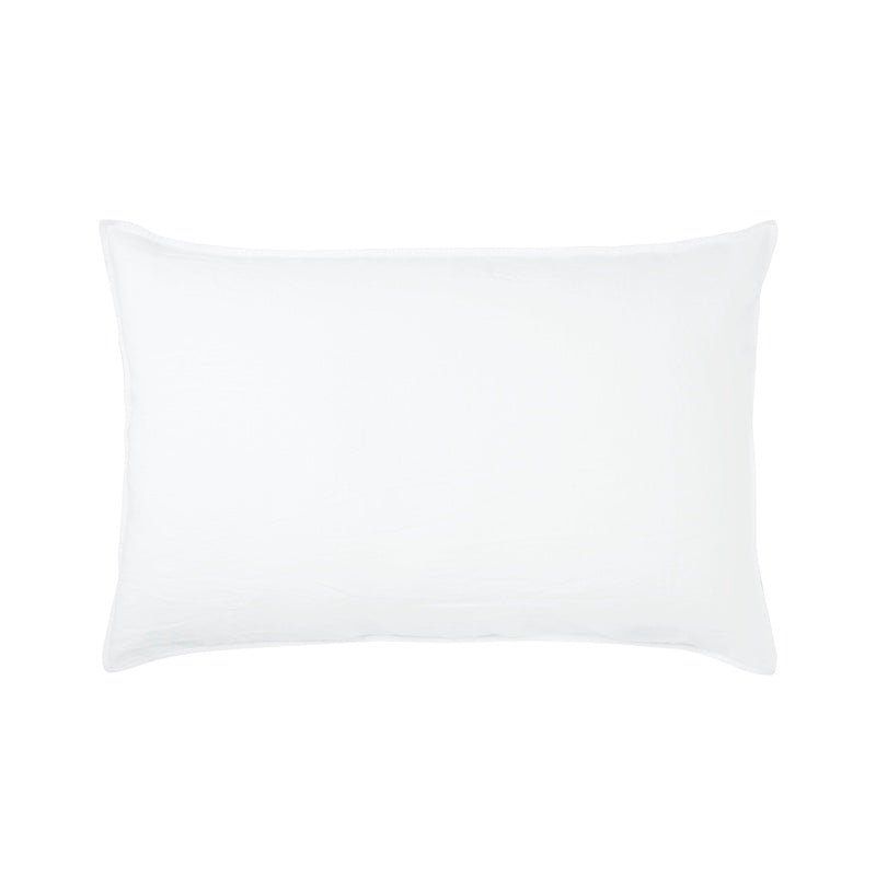 Originel Blanc White 100% Linen Bedding by Yves Delorme