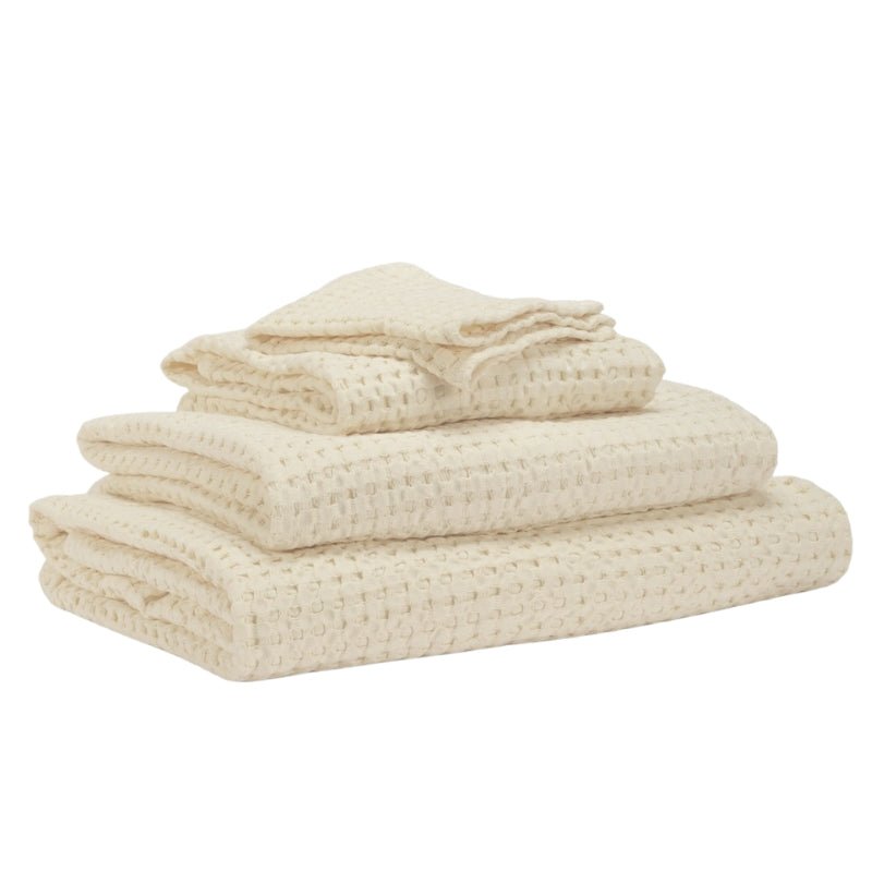 Abyss Pousada Waffle Towels Ecru 101