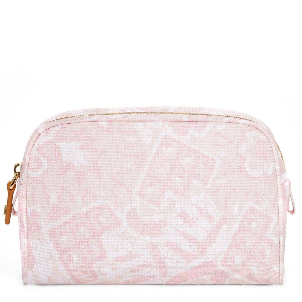 Batik Beauty Bag Small Light Pink by AERIN