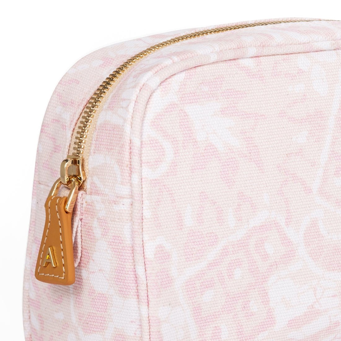 Batik Beauty Bag Small Light Pink by AERIN