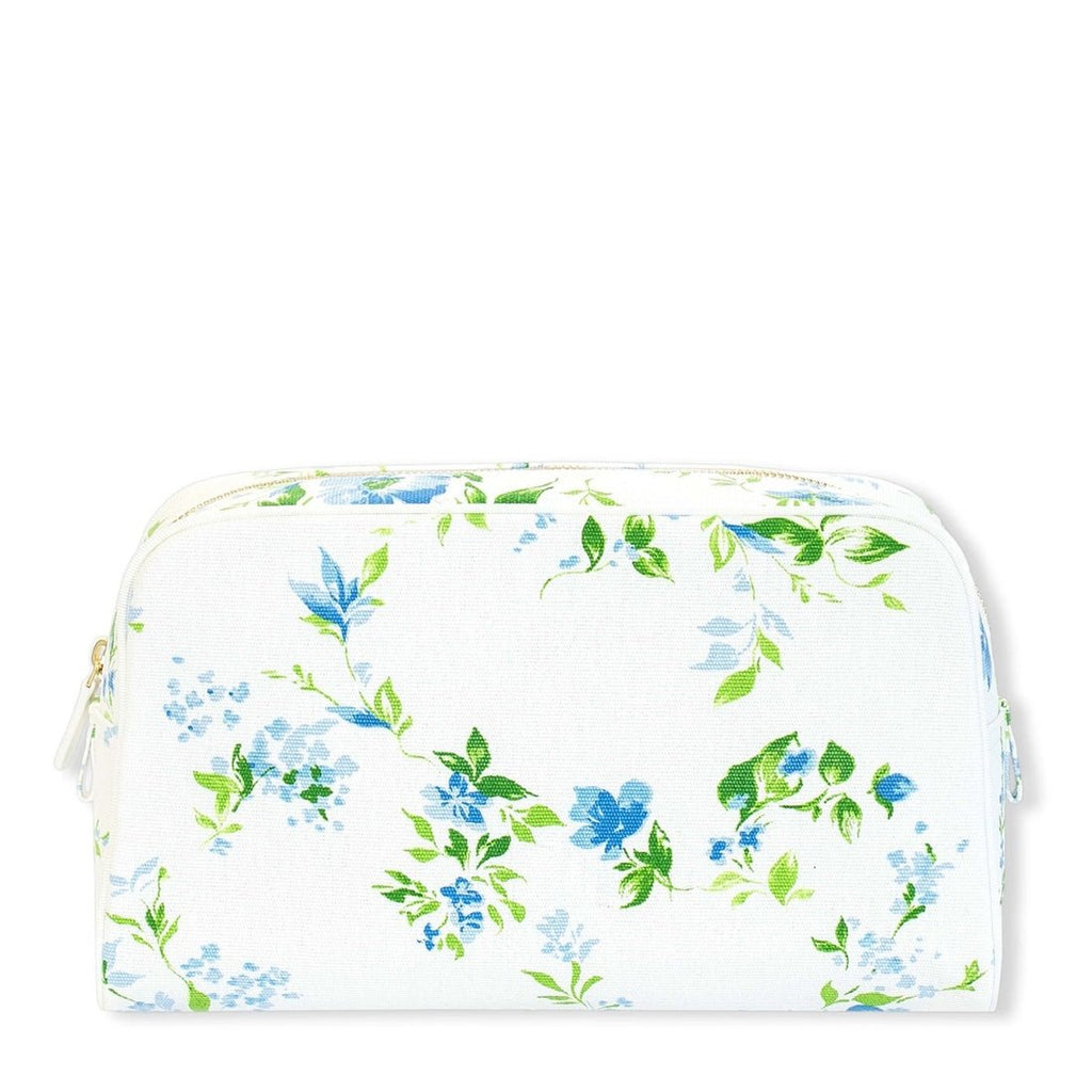 Fleurs du Vent Large Beauty Bag by D Porthault pour AERIN