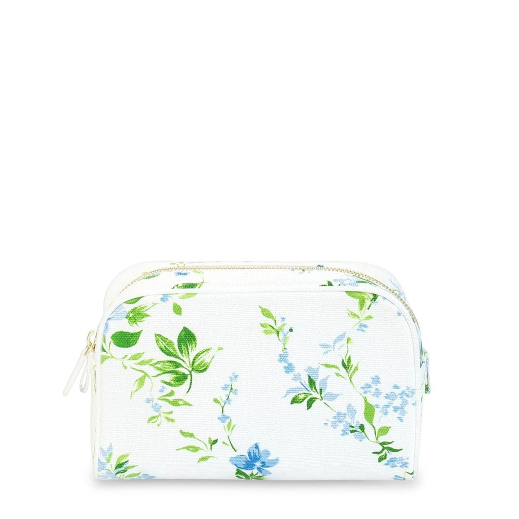 Fleurs du Vent Small Beauty Bag by D Porthault pour AERIN