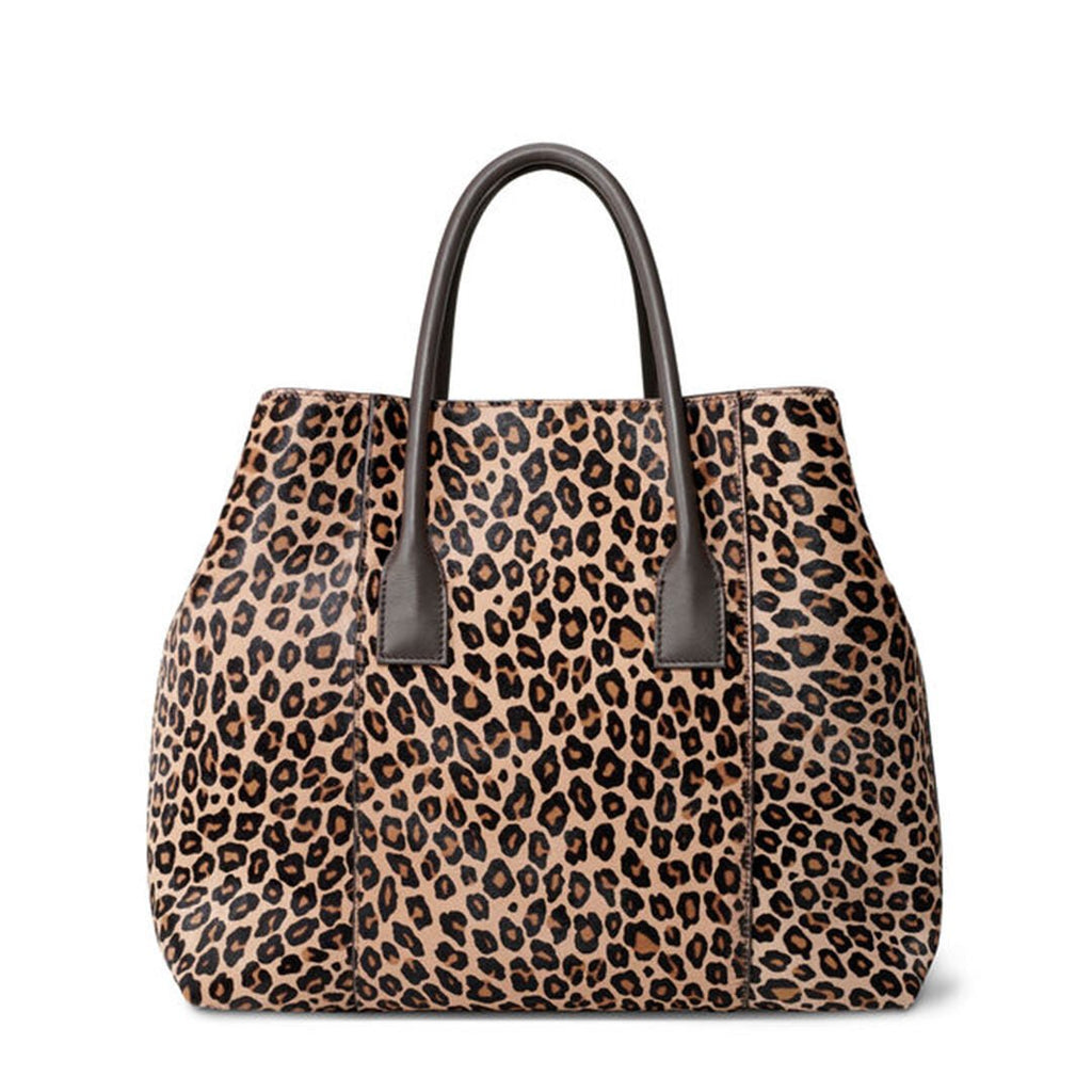 Mini Weekender in Leopard by AERIN