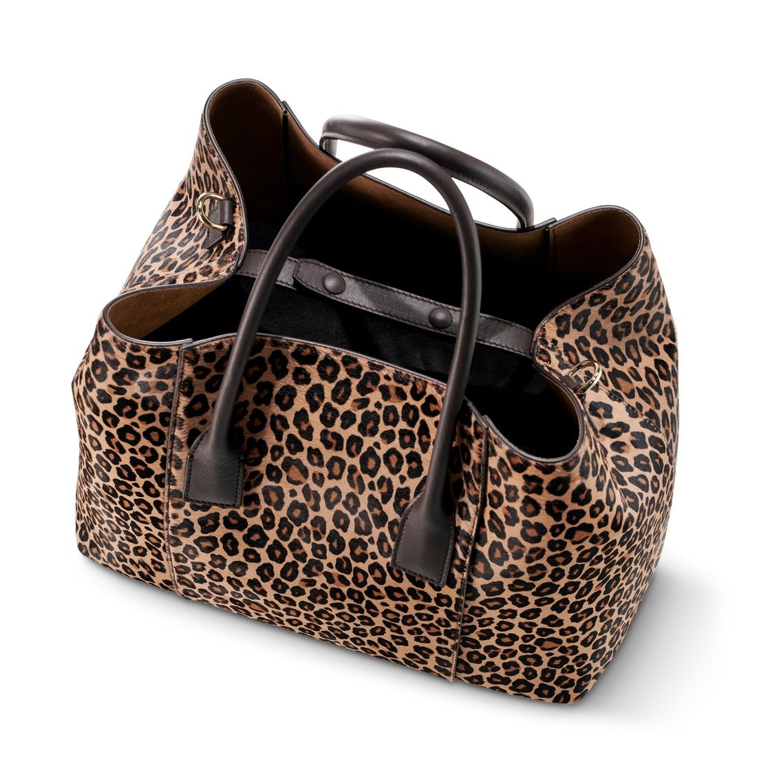 Mini Weekender in Leopard by AERIN
