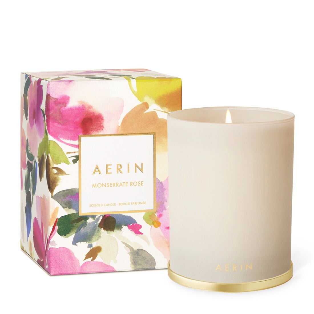 Monserrate Rose Candle 9.5 oz by AERIN
