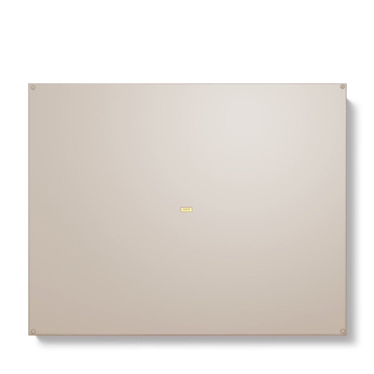 Piero Lacquer Tray in Taupe by AERIN